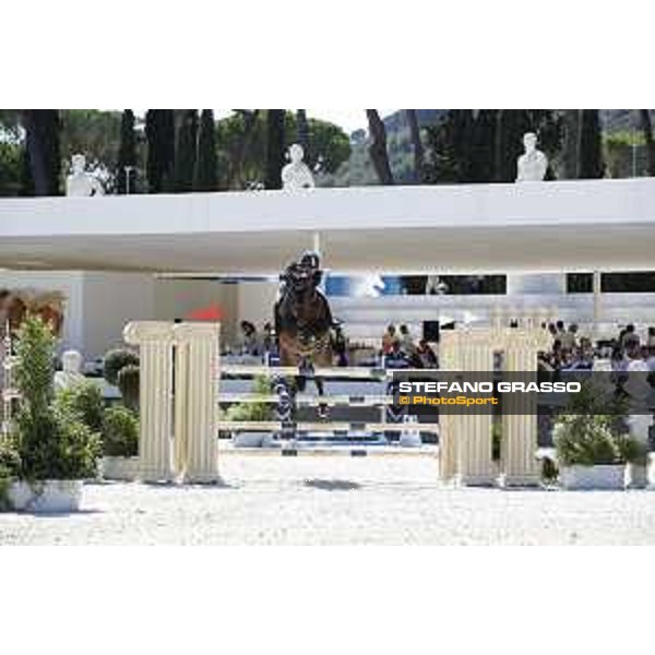 LGCT of Rome - Class 6 - Luigi Polesello on Farao van’t Vennehof - Rome, Stadio dei Marmi - 22 September 2017 - ph.Stefano Grasso/LGCT