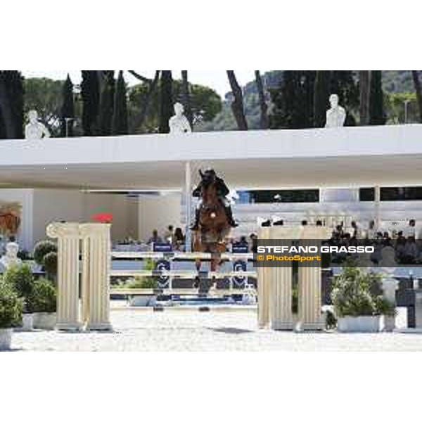 LGCT of Rome - Class 6 - Jose Alfredo Hernandez Ortega on Grupo Prom Carla Columna - Rome, Stadio dei Marmi - 22 September 2017 - ph.Stefano Grasso/LGCT