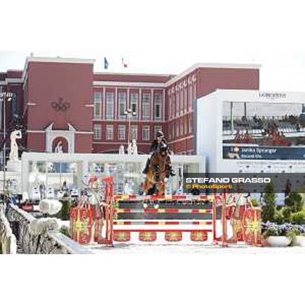 LGCT of Rome - Class 6 - Janika Sprunger on Bacardi VDL - Rome, Stadio dei Marmi - 22 September 2017 - ph.Stefano Grasso/LGCT