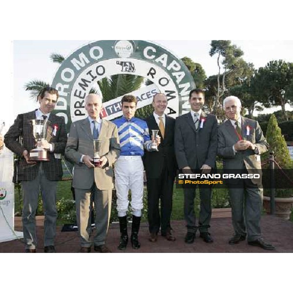 Giving prize of Premio Ribot won by Endo Botti on Santiago Roma, 4th november 2007 ph. Stefano Grasso