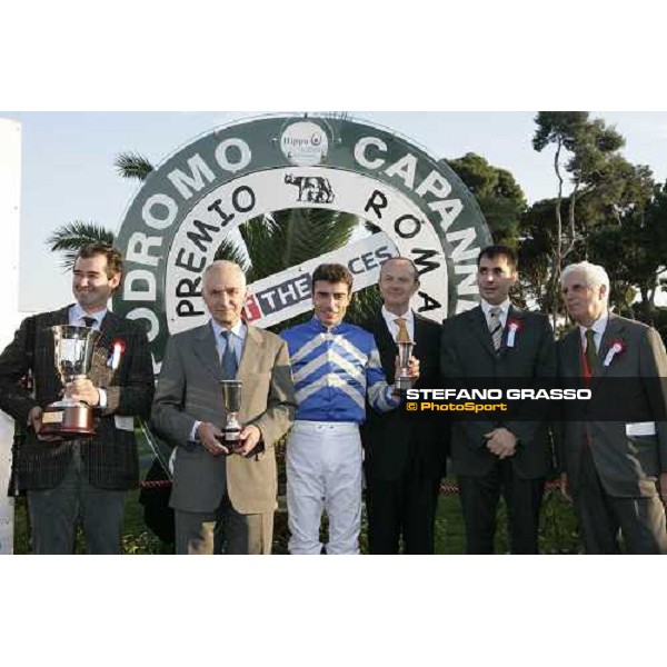 Giving prize of Premio Ribot won by Endo Botti on Santiago Roma, 4th november 2007 ph. Stefano Grasso