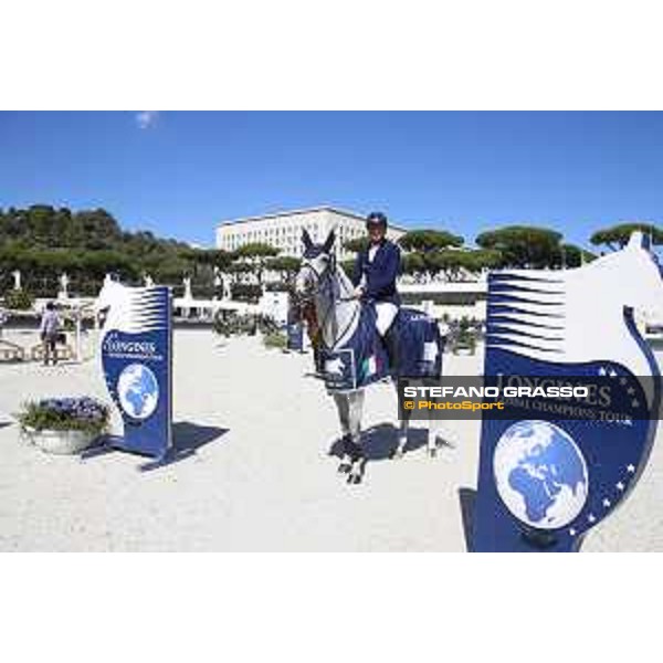 LGCT of Rome - Class 6 - Martin Fuchs on Cristo wins class 6 - Rome, Stadio dei Marmi - 22 September 2017 - ph.Stefano Grasso/LGCT