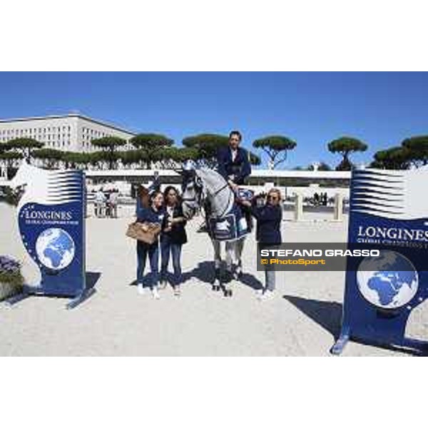 LGCT of Rome - Class 6 - Martin Fuchs on Cristo wins class 6 - Rome, Stadio dei Marmi - 22 September 2017 - ph.Stefano Grasso/LGCT
