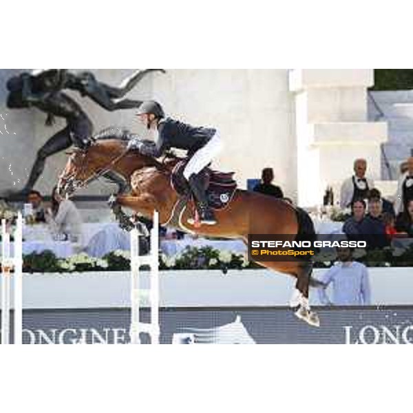 LGCT of Rome - Class 16 - Kevin Staut on For Joy van’t Zorgvliet HDC - Rome, Stadio dei Marmi - 22 September 2017 - ph.Stefano Grasso/LGCT
