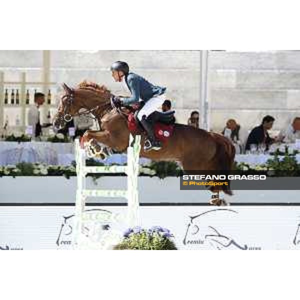 LGCT of Rome - Class 16 - Simon Delestre on Hermes Ryan - Rome, Stadio dei Marmi - 22 September 2017 - ph.Stefano Grasso/LGCT