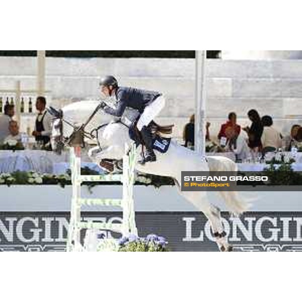 LGCT of Rome - Class 16 - Emanuele Gaudiano on Caspar 232 - Rome, Stadio dei Marmi - 22 September 2017 - ph.Stefano Grasso/LGCT