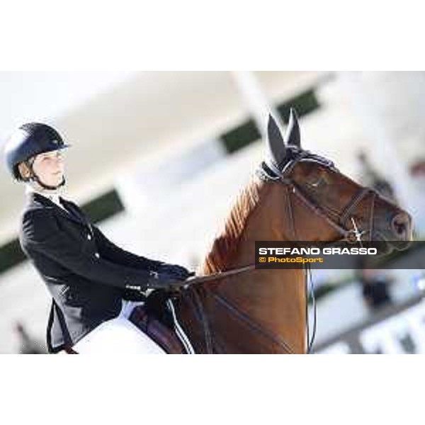 LGCT of Rome - Class 6 - Emily Moffitt on Harriri - Rome, Stadio dei Marmi - 22 September 2017 - ph.Stefano Grasso/LGCT
