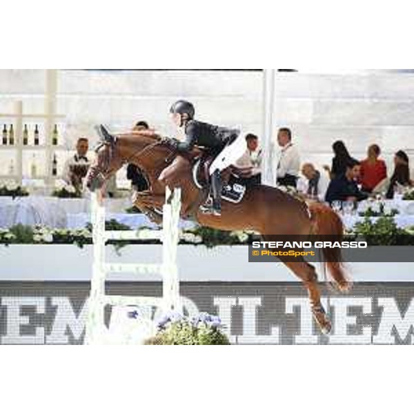 LGCT of Rome - Class 6 - Emily Moffitt on Harriri - Rome, Stadio dei Marmi - 22 September 2017 - ph.Stefano Grasso/LGCT