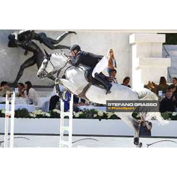 LGCT of Rome - Class 6 - Roger Yves Bost on Pegase du Murier - Rome, Stadio dei Marmi - 22 September 2017 - ph.Stefano Grasso/LGCT