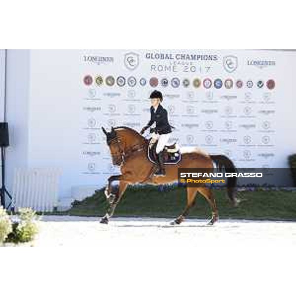LGCT of Rome - Class 6 - Edwina Tops-Alexander on Sirius du Granit - Rome, Stadio dei Marmi - 22 September 2017 - ph.Stefano Grasso/LGCT