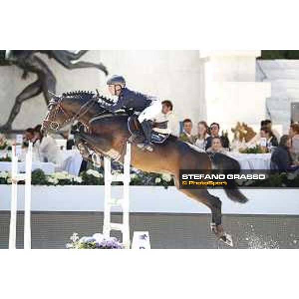 LGCT of Rome - Class 6 - Luigi Polesello on Farao van’t Vennehof - Rome, Stadio dei Marmi - 22 September 2017 - ph.Stefano Grasso/LGCT