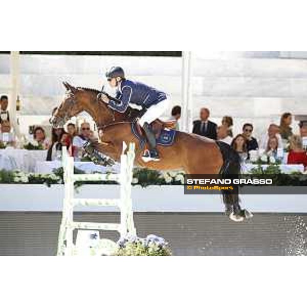 LGCT of Rome - Class 6 - Peder Fredricson on H&M Carat Desire - Rome, Stadio dei Marmi - 22 September 2017 - ph.Stefano Grasso/LGCT
