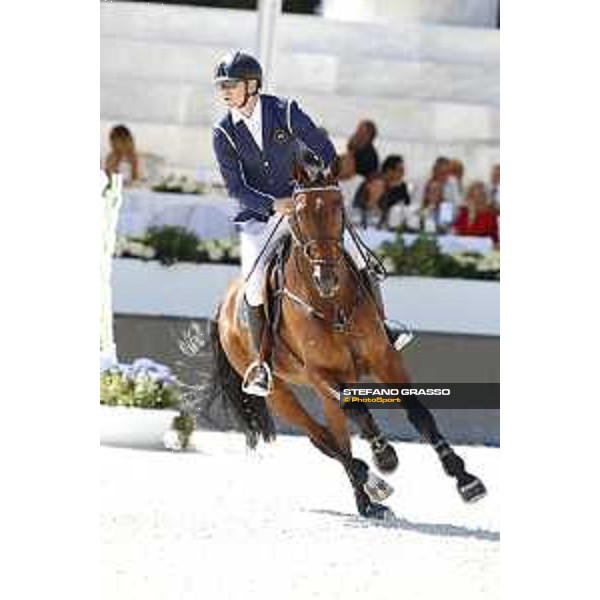 LGCT of Rome - Class 6 - Peder Fredricson on H&M Carat Desire - Rome, Stadio dei Marmi - 22 September 2017 - ph.Stefano Grasso/LGCT