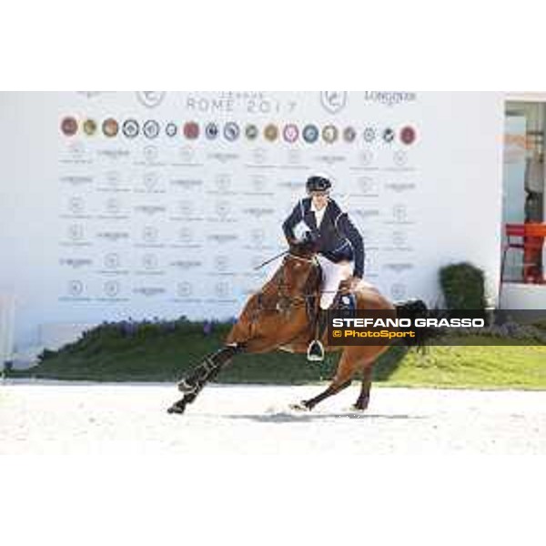 LGCT of Rome - Class 6 - Peder Fredricson on H&M Carat Desire - Rome, Stadio dei Marmi - 22 September 2017 - ph.Stefano Grasso/LGCT