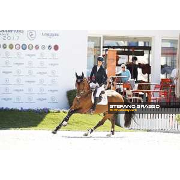 LGCT of Rome - Class 6 - Janika Sprunger on Bacardi VDL - Rome, Stadio dei Marmi - 22 September 2017 - ph.Stefano Grasso/LGCT