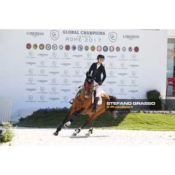 LGCT of Rome - Class 6 - Janika Sprunger on Bacardi VDL - Rome, Stadio dei Marmi - 22 September 2017 - ph.Stefano Grasso/LGCT