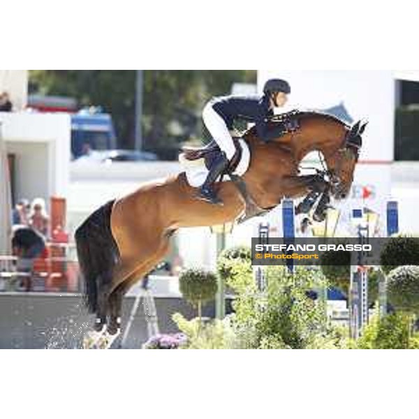 LGCT of Rome - Class 6 - Janika Sprunger on Bacardi VDL - Rome, Stadio dei Marmi - 22 September 2017 - ph.Stefano Grasso/LGCT