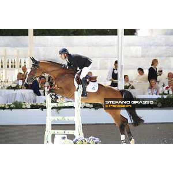 LGCT of Rome - Class 6 - Eric Lamaze on Coco Bongo - Rome, Stadio dei Marmi - 22 September 2017 - ph.Stefano Grasso/LGCT
