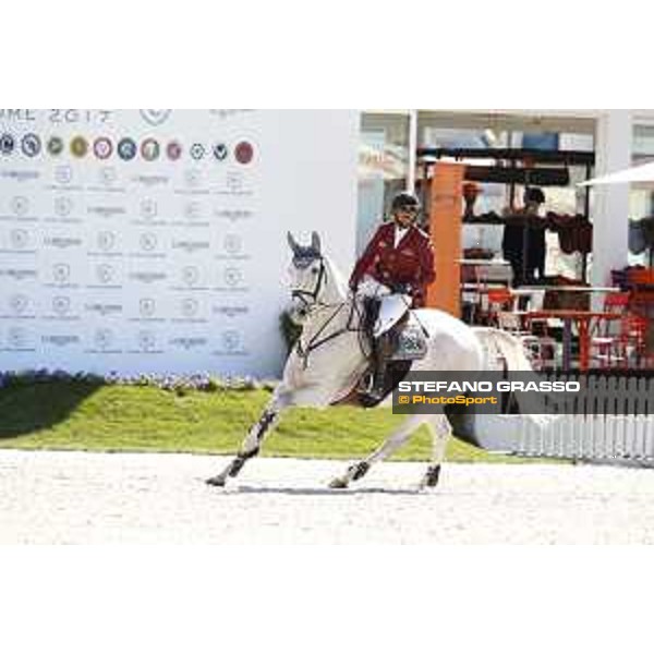 LGCT of Rome - Class 6 - Bassem Mohammed on Argelith Squid - Rome, Stadio dei Marmi - 22 September 2017 - ph.Stefano Grasso/LGCT