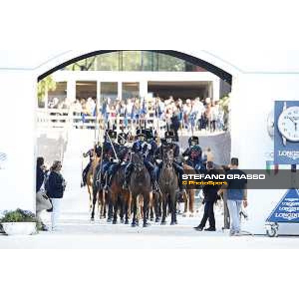 LGCT of Rome - Exhibition of Lancieri di Montebello - Rome, Stadio dei Marmi - 23 September 2017 - ph.Stefano Grasso/LGCT
