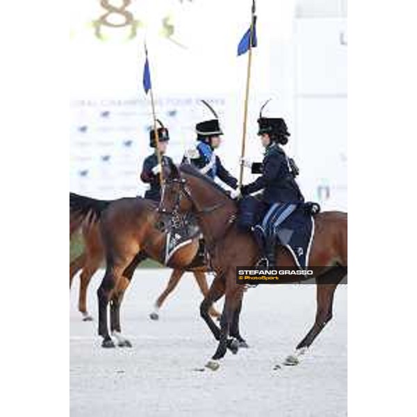 LGCT of Rome - Exhibition of Lancieri di Montebello - Rome, Stadio dei Marmi - 23 September 2017 - ph.Stefano Grasso/LGCT