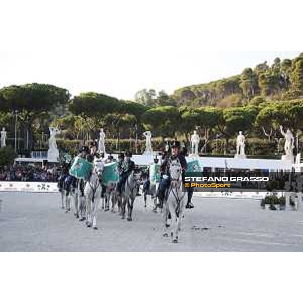 LGCT of Rome - Exhibition of Lancieri di Montebello - Rome, Stadio dei Marmi - 23 September 2017 - ph.Stefano Grasso/LGCT