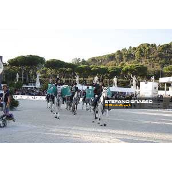 LGCT of Rome - Exhibition of Lancieri di Montebello - Rome, Stadio dei Marmi - 23 September 2017 - ph.Stefano Grasso/LGCT