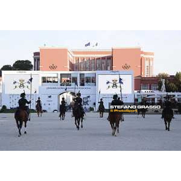 LGCT of Rome - Exhibition of Lancieri di Montebello - Rome, Stadio dei Marmi - 23 September 2017 - ph.Stefano Grasso/LGCT