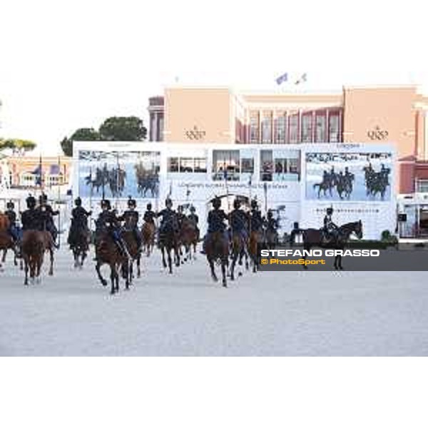 LGCT of Rome - Exhibition of Lancieri di Montebello - Rome, Stadio dei Marmi - 23 September 2017 - ph.Stefano Grasso/LGCT