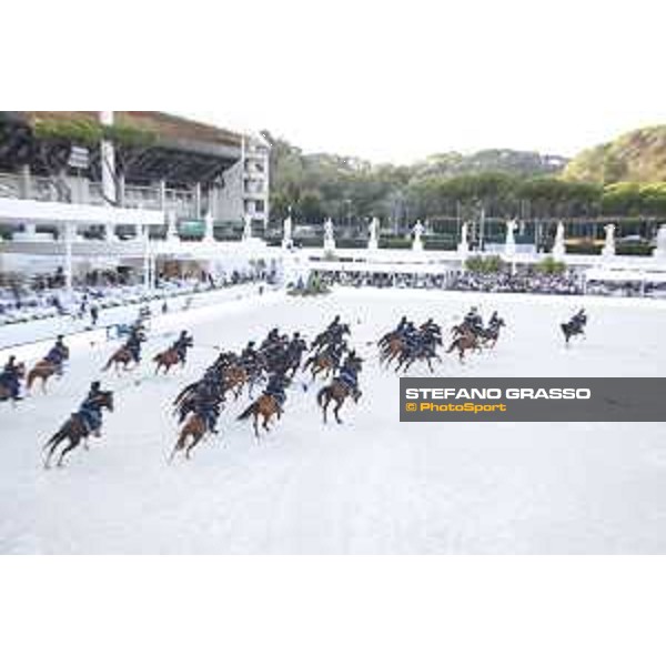 LGCT of Rome - Exhibition of Lancieri di Montebello - Rome, Stadio dei Marmi - 23 September 2017 - ph.Stefano Grasso/LGCT