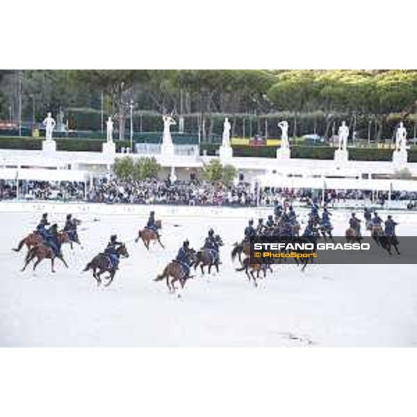 LGCT of Rome - Exhibition of Lancieri di Montebello - Rome, Stadio dei Marmi - 23 September 2017 - ph.Stefano Grasso/LGCT