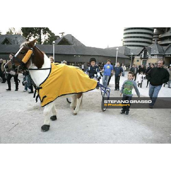 pony races at San Siro racetrack Milan, 1st november 2007 ph. Stefano Grasso