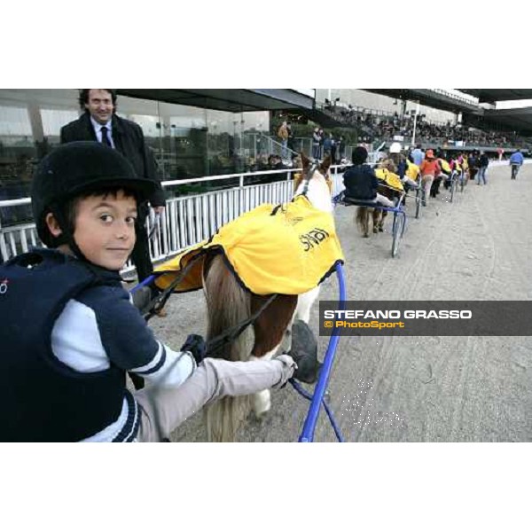 pony races at San Siro racetrack Milan, 1st november 2007 ph. Stefano Grasso