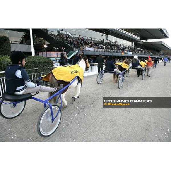 pony races at San Siro racetrack Milan, 1st november 2007 ph. Stefano Grasso