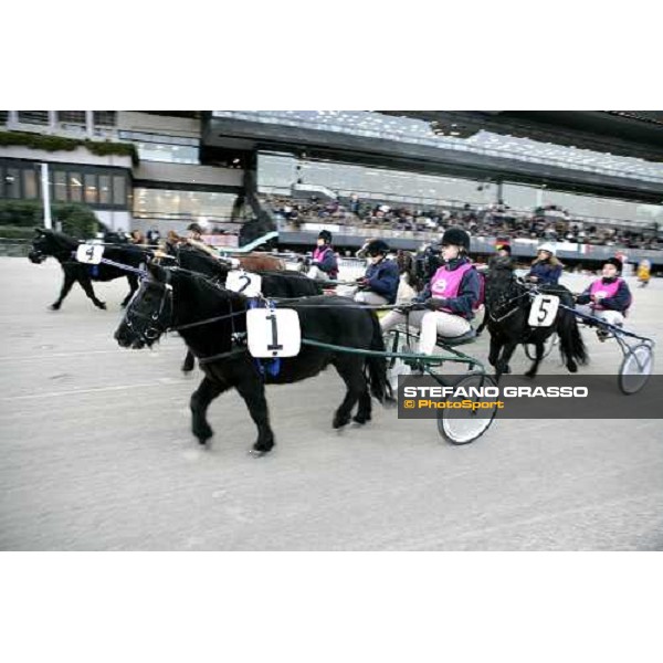 pony races at San Siro racetrack Milan, 1st november 2007 ph. Stefano Grasso