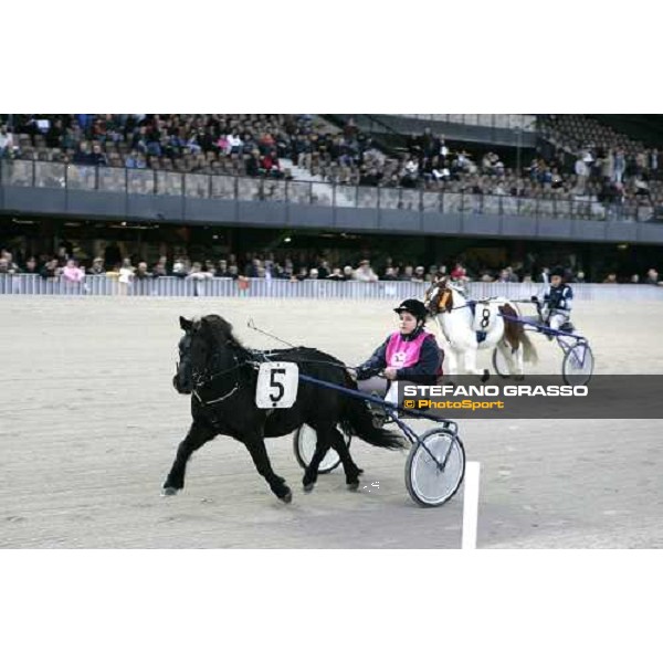 pony races at San Siro racetrack Milan, 1st november 2007 ph. Stefano Grasso