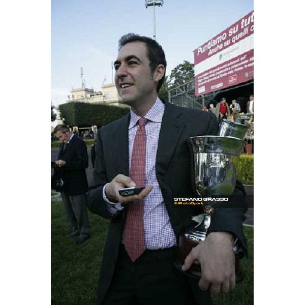 Luigi Riccardi at Capannelle racetrack Rome, 4th nov. 2007 ph. Stefano Grasso
