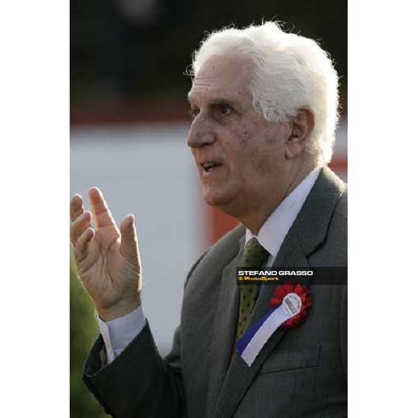 Enzo Mei at Capannelle racetrack Rome, 4th nov. 2007 ph. Stefano Grasso
