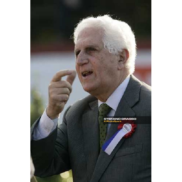 Enzo Mei at Capannelle racetrack Rome, 4th nov. 2007 ph. Stefano Grasso