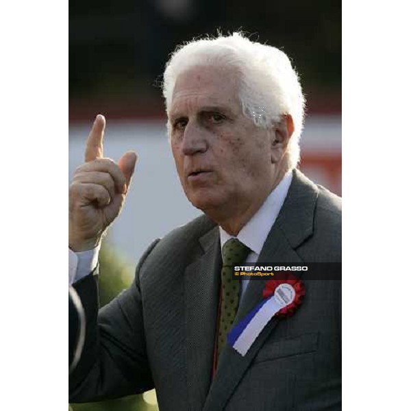 Enzo Mei at Capannelle racetrack Rome, 4th nov. 2007 ph. Stefano Grasso