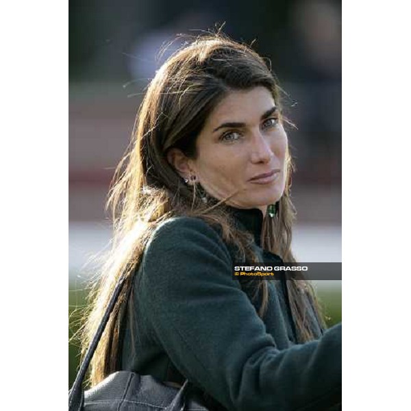 Cristiana Brivio Sforza at Capannelle racetrack Rome, 4th nov. 2007 ph. Stefano Grasso