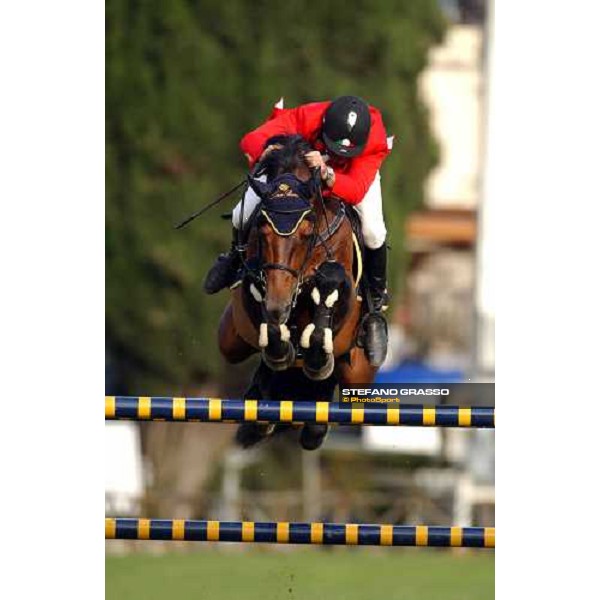 Roberto Arioldi on Loro Piana Lemato Rome Piazza di Siena 28th may 2004 ph.Stefano Grasso