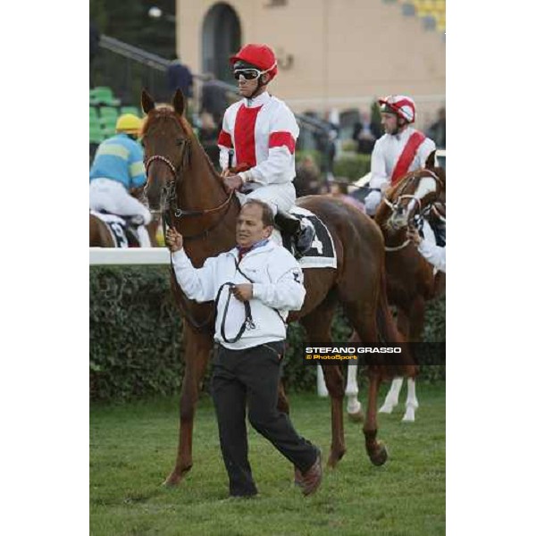 T.Hellier on First Stream before the Premio Roma At The Races Rome, 4th nov. 2007 ph. Stefano Grasso