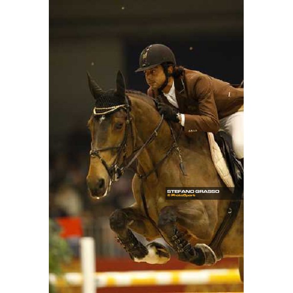 Natale Chiaudani on Da Zara Newport Clover wins the 1stprize of Rolex Fei World Cup Verona 2007 Verona, 9th nov. 2007 ph. Stefano Grasso