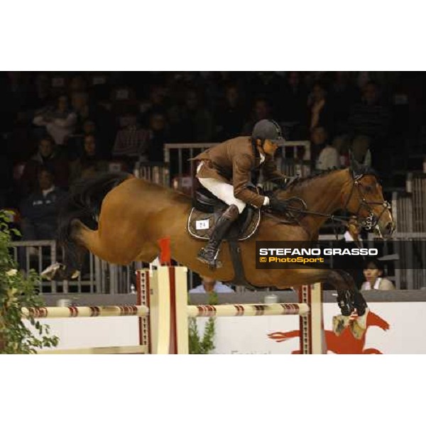 Natale Chiaudani on Veretino O.H. during the 3rd prize of Rolex Fei World Cup Verona 2007 Verona, 9th nov. 2007 ph. Stefano Grasso