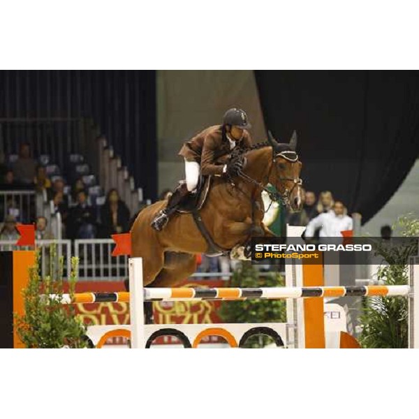 Natale Chiaudani on Veretino O.H. during the 3rd prize of Rolex Fei World Cup Verona 2007 Verona, 9th nov. 2007 ph. Stefano Grasso