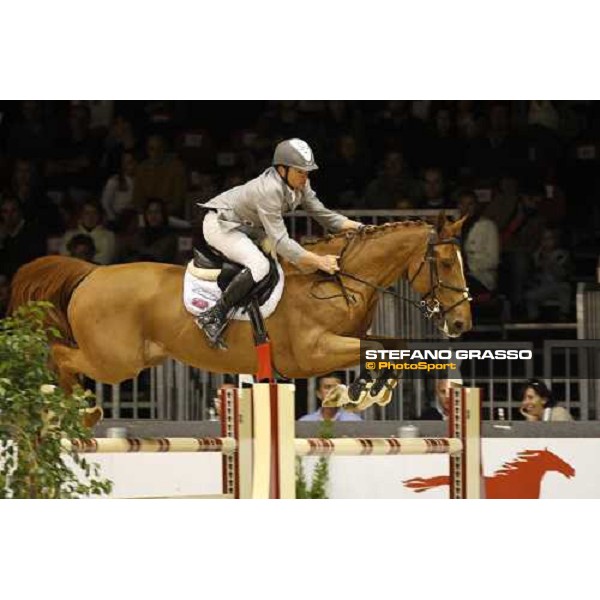 Gianni Govoni on Joy au d\'Opal during the 3rd prize of Rolex Fei World Cup Verona 2007 Verona, 9th nov. 2007 ph. Stefano Grasso