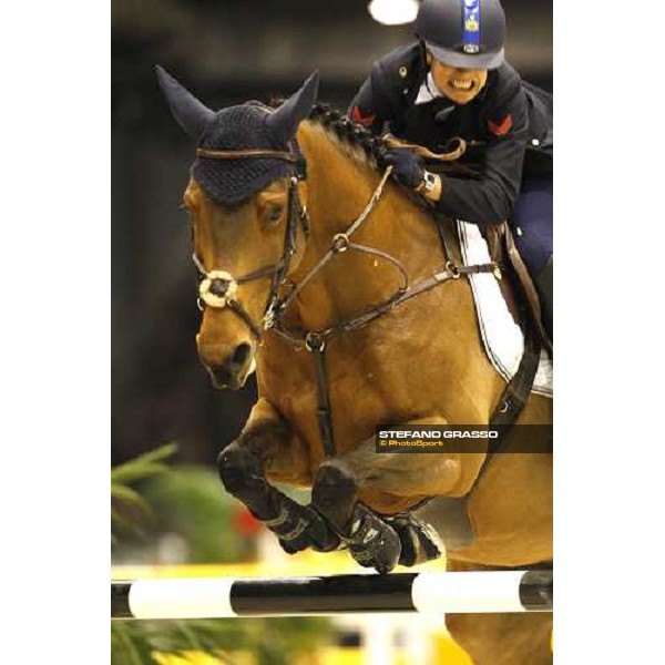 Giulia MArtinengo MArquet on Athletica 9th in the Rolex Fei World Cup Jumping Prix. 8 Verona, 11th nov. 2007 ph. Stefano Grasso