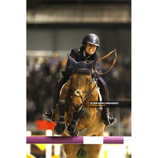 Giulia MArtinengo MArquet on Athletica 9th in the Rolex Fei World Cup Jumping Prix. 8 Verona, 11th nov. 2007 ph. Stefano Grasso