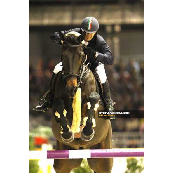 Arnaldo Bologni on Kec Destiny 7th in the Rolex Fei World Cup Jumping Prix. 8 Verona, 11th nov. 2007 ph. Stefano Grasso